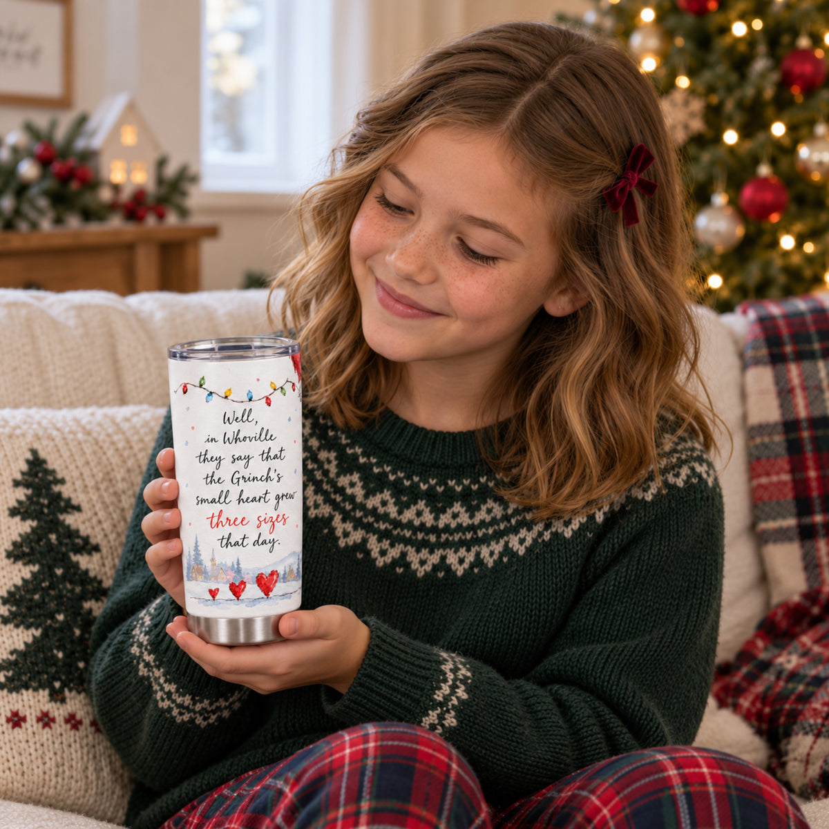 A Little Boop, A Bigger Heart – 20oz Christmas Tumbler