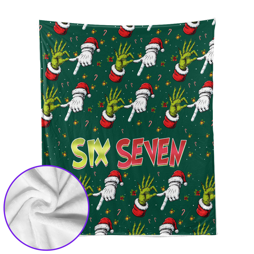 Six Seven Holiday Blanket