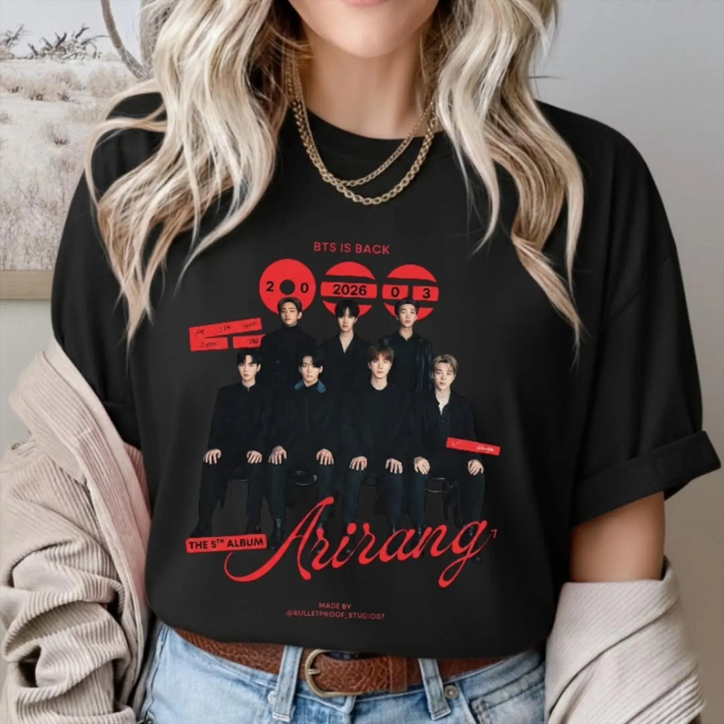 Vintage World Tour Shirt 2026, Aesthetic Concert Fan Tee