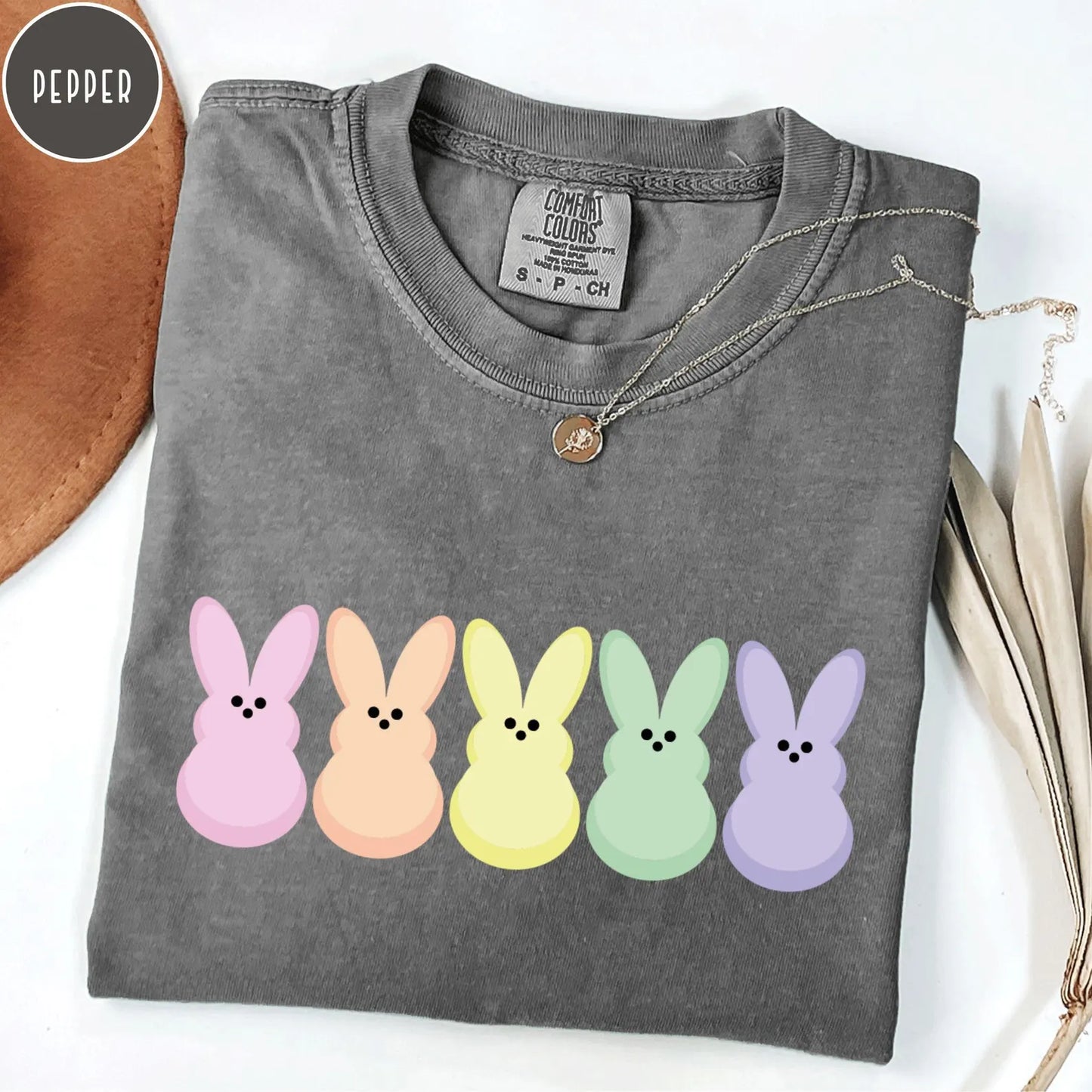 Comfort Colors Peep My Shirt, Easter Bunny Peeps Tee, Pastel Bunny Easter Shirt, Egg Hunt Shirt, Rainbow Easter Bunny Tee, Cute Easter Shirt