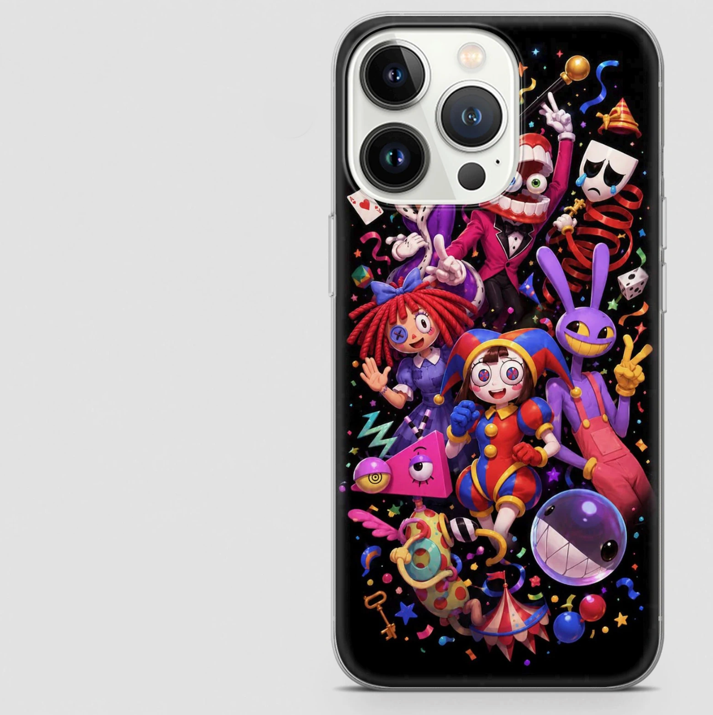 Midnight Circus All-Star Crew Clear Phone Case