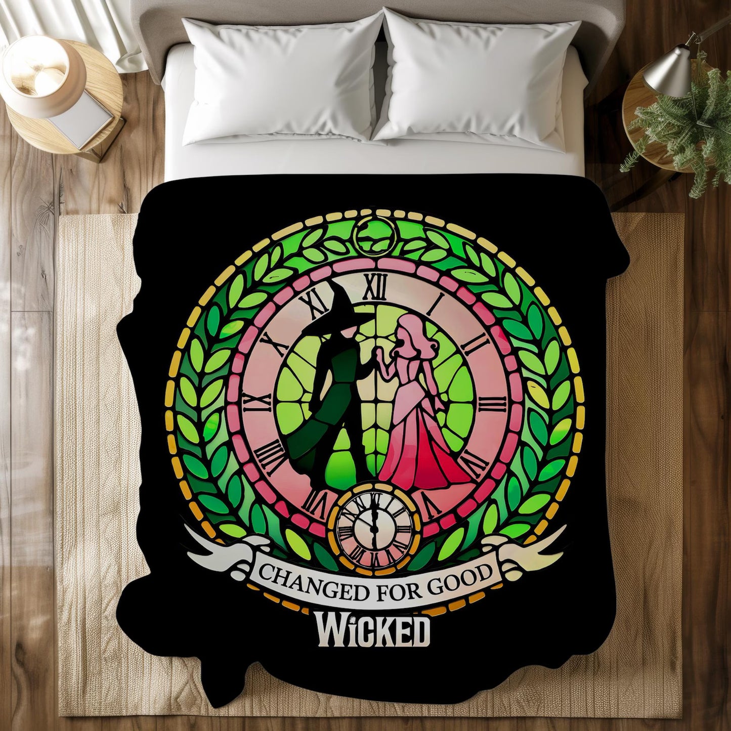 Timeless Magical Friendship Stained Glass Blanket