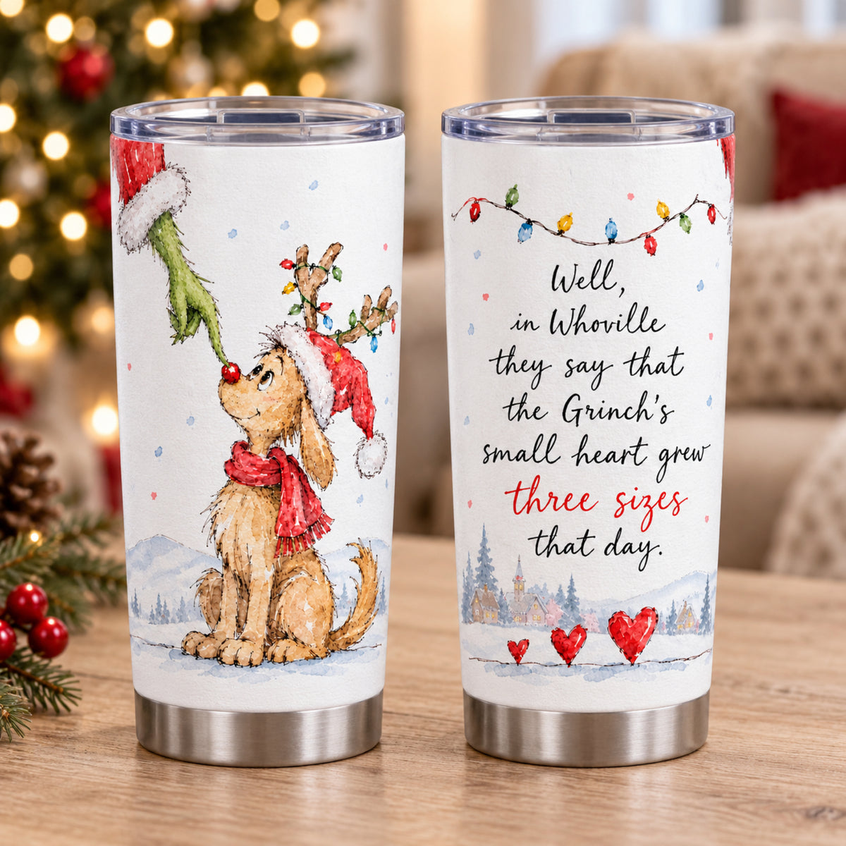 A Little Boop, A Bigger Heart – 20oz Christmas Tumbler
