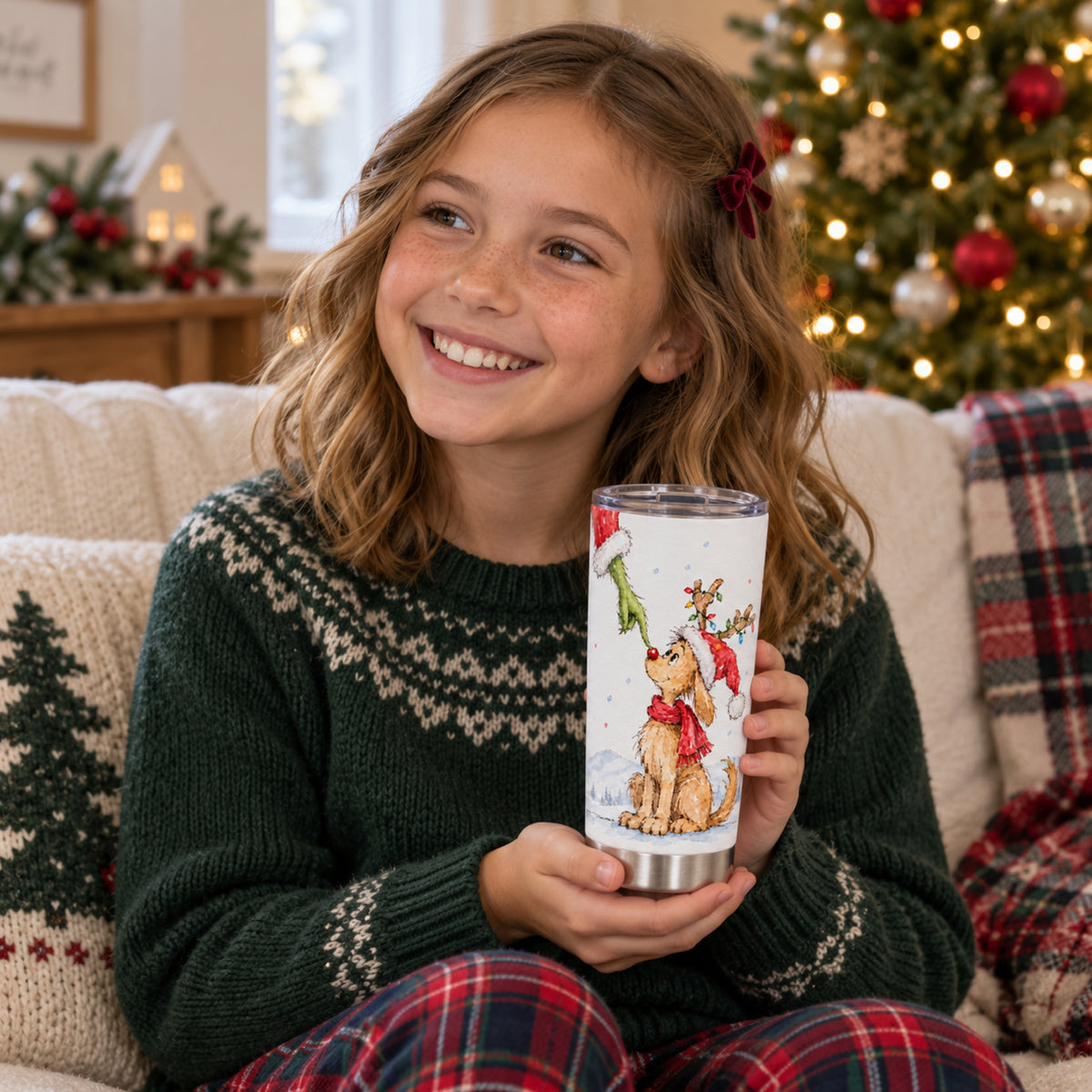 A Little Boop, A Bigger Heart – 20oz Christmas Tumbler