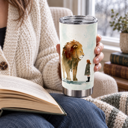 We Shall Have Spring Again – 20oz Aslan & Lucy Literary Quote Tumbler