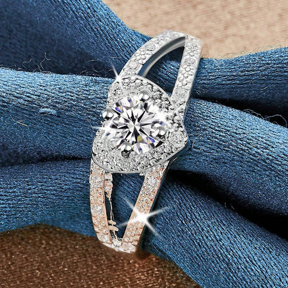 Love Heart Sterling Silver Ring