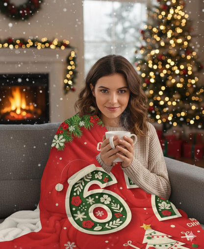 67 Meme Six Seven Christmas Blanket – Soft Cozy Holiday Throw for Kids, Women, Men, Boys & Girls