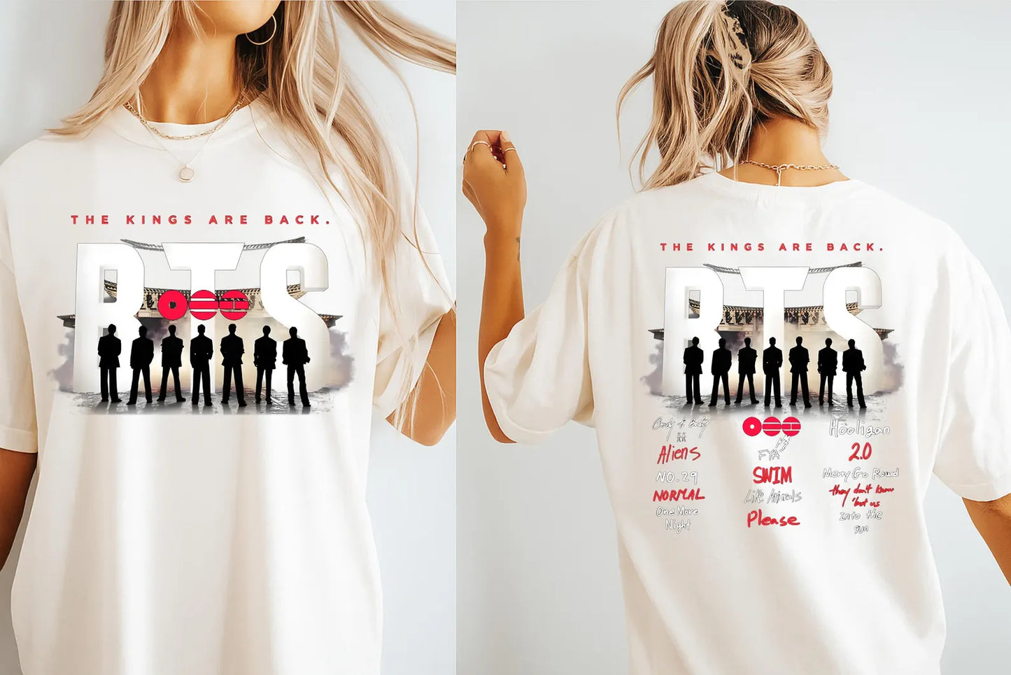 The Kings Are Back Shirt, 2026 Album Tracklist Tee, Vintage Concert Fan Shirt