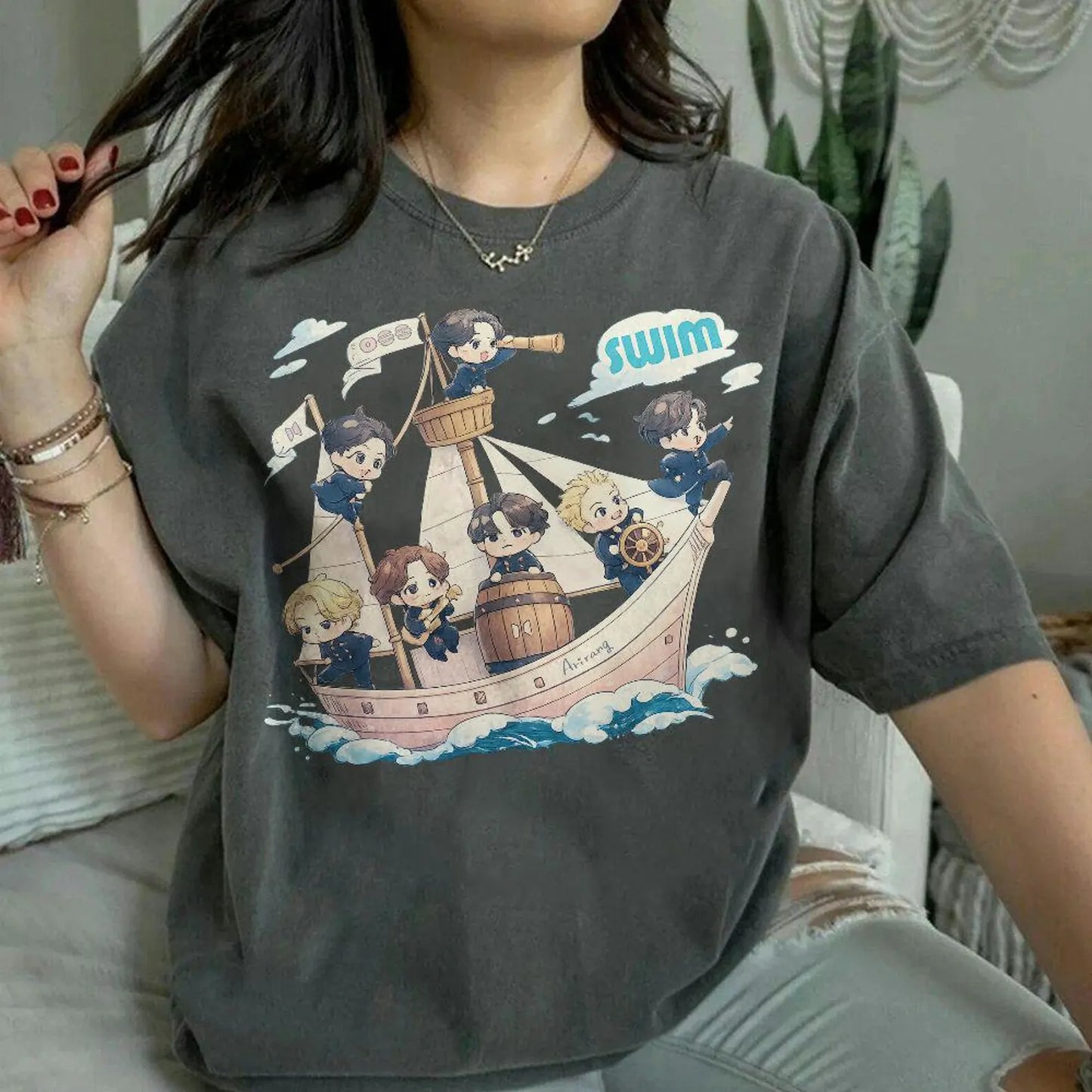 Vintage World Tour Swim Track Shirt 2026, Concert Fan Tee