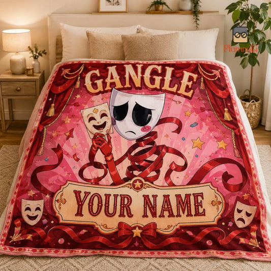 Custom Theater Mask Blanket