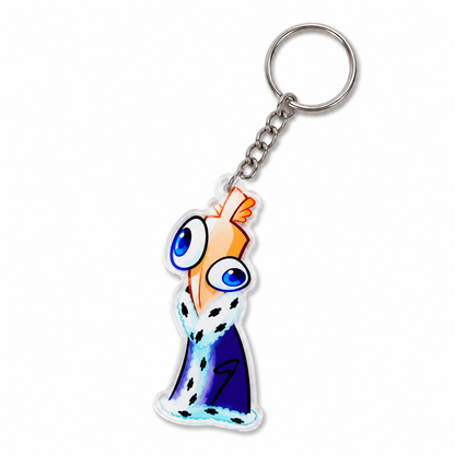 Digital Circus Chess King Acrylic Keychain