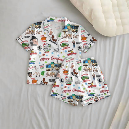Christmas Pajamas Set – Funny Griswold Inspired Holiday Sleepwear