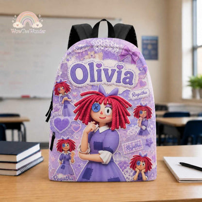 Custom Rainbow Circus School Set