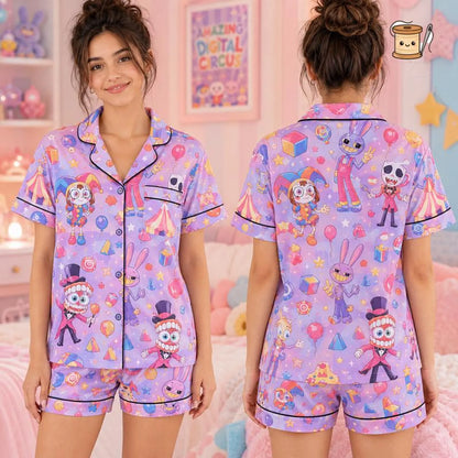 Circus Digital Dream Satin Pajamas