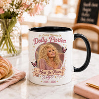 In Loving Memory Country Star Two-Tone Ceramic Mug