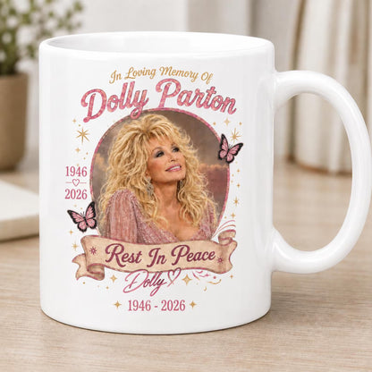 In Loving Memory Country Star Two-Tone Ceramic Mug