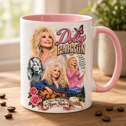 Legendary Country Star Collage Ceramic Mug