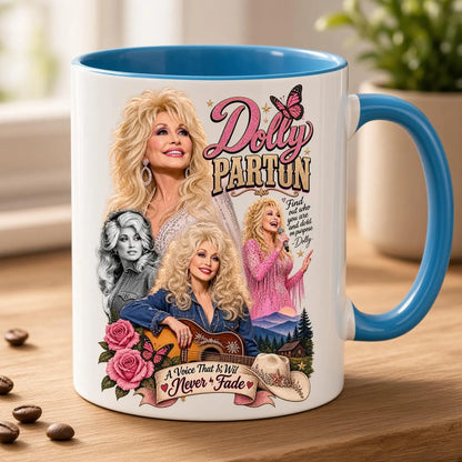 Legendary Country Star Collage Ceramic Mug