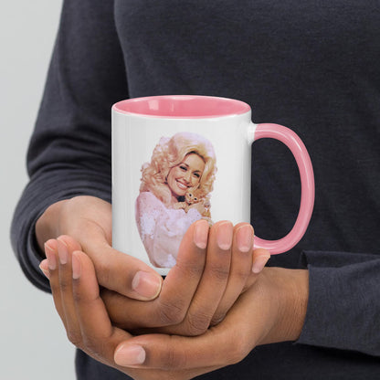 Country Star with Kitten Ceramic Mug