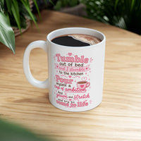 Cup of Ambition Lyrics Ceramic Mug