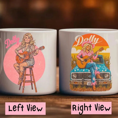 Country Star on Truck Ceramic Mug