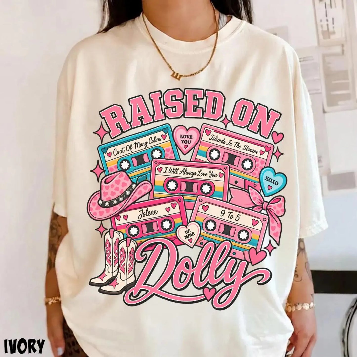 Raised on Retro Country Cassette T-Shirt