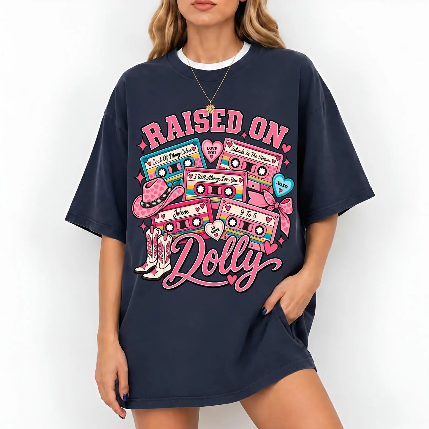 Raised on Retro Country Cassette T-Shirt