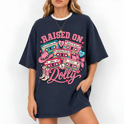 Raised on Retro Country Cassette T-Shirt