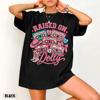 Raised on Retro Country Cassette T-Shirt