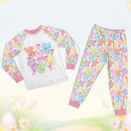 Faith Based Easter Bunny Pajamas – He Is Risen Christian Sleepwear