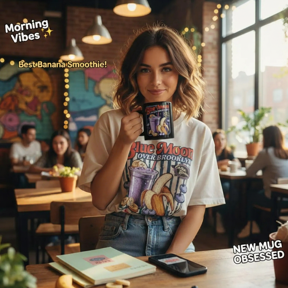 Brooklyn Nights Romance Mug – Book & Movie Inspired Ceramic Coffee Cup