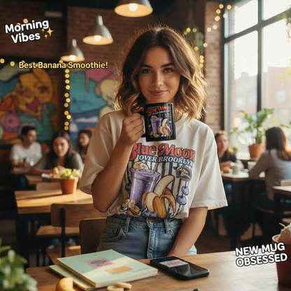 Brooklyn Nights Romance Mug – Book & Movie Inspired Ceramic Coffee Cup