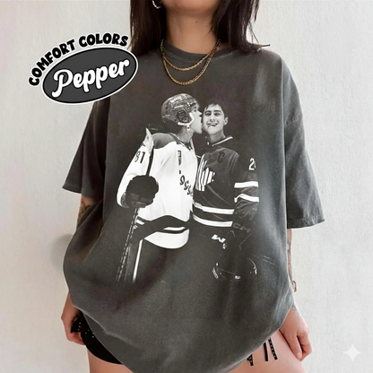 Queer Hockey Rivals Comfort Tee – Book & Movie Inspired Shirt