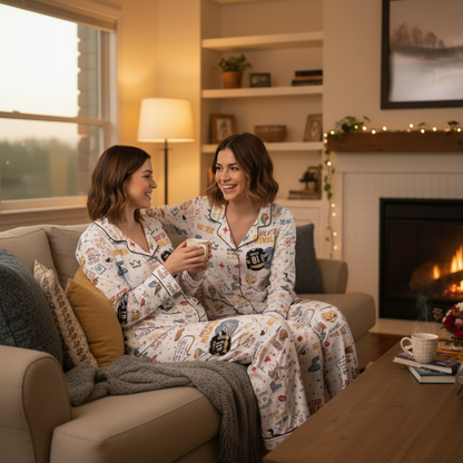 Hockey Romance Pajama Set – Queer Book & Movie Inspired Sleepwear