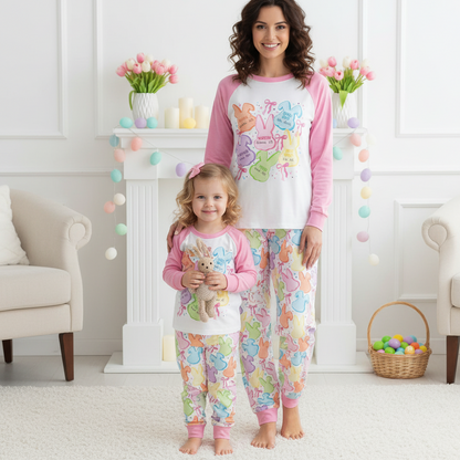 Faith Based Easter Bunny Pajamas – He Is Risen Christian Sleepwear