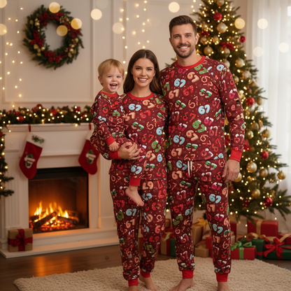 Trending “67” Meme Pajama Set – Funny Holiday Sleepwear for Kids & Adults