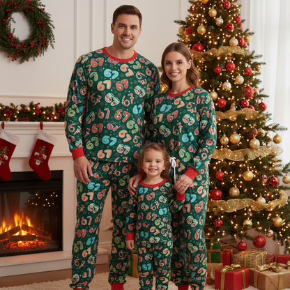 Cozy Six Seven Christmas Pajamas – Funny Viral Sleepwear for the Family