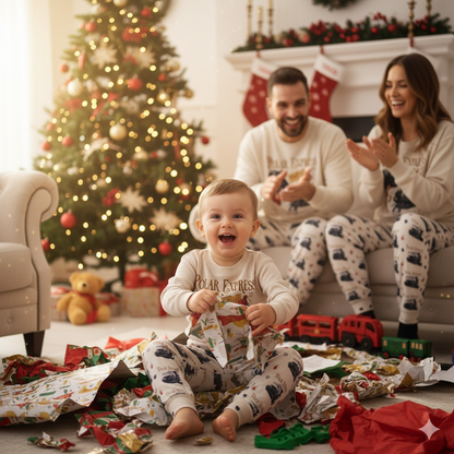 Polar Express Matching Family Pajama Set – Personalized Christmas Sleepwear for Kids & Adults