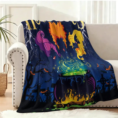 Witch Spell Night Blanket