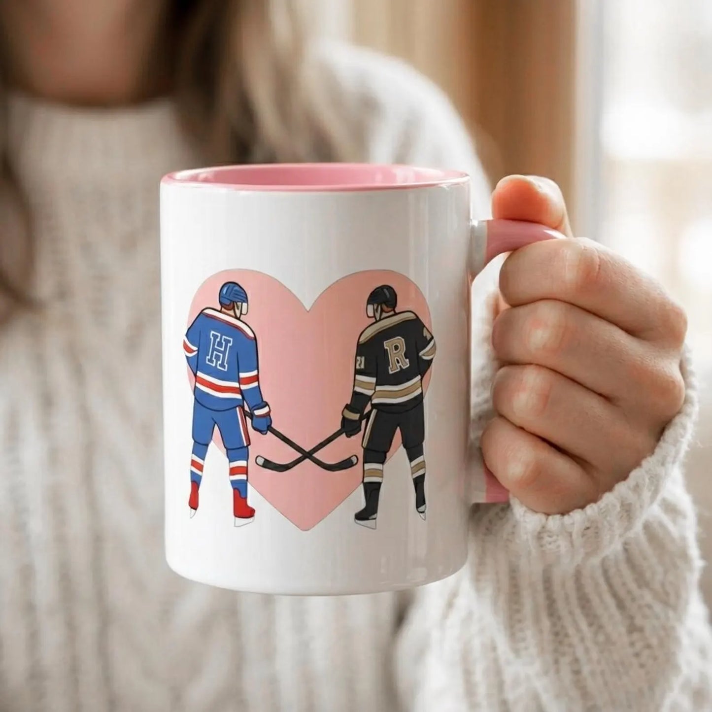 Hockey Rivals Romance Mug – Movie & Book Inspired Coffee Cup