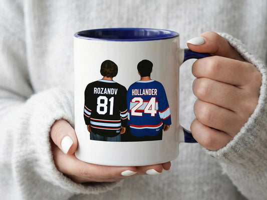 Hockey Rivals Romance Mug – Book & Movie Inspired Ceramic Coffee Cup
