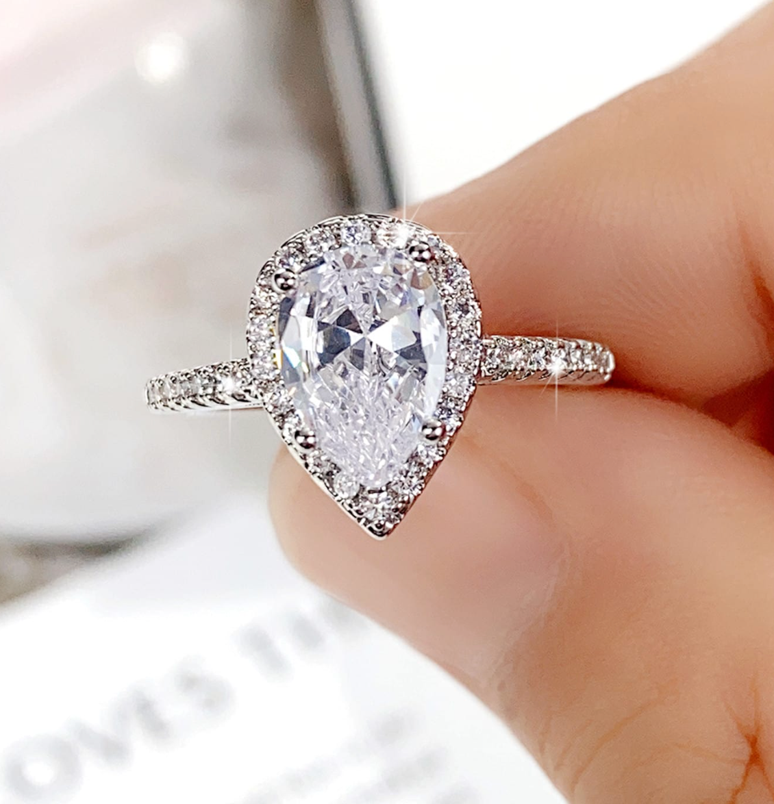 Choose Yourself CZ Ring – Self-Love Mood Jewelry for Women