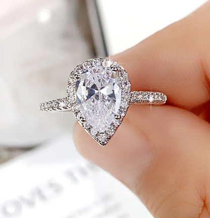 Choose Yourself CZ Ring – Self-Love Mood Jewelry for Women