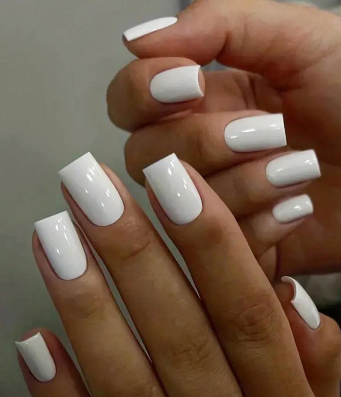 Classic Cherry Red | Short Square Press-On Nails (24 Pcs Gift Set)