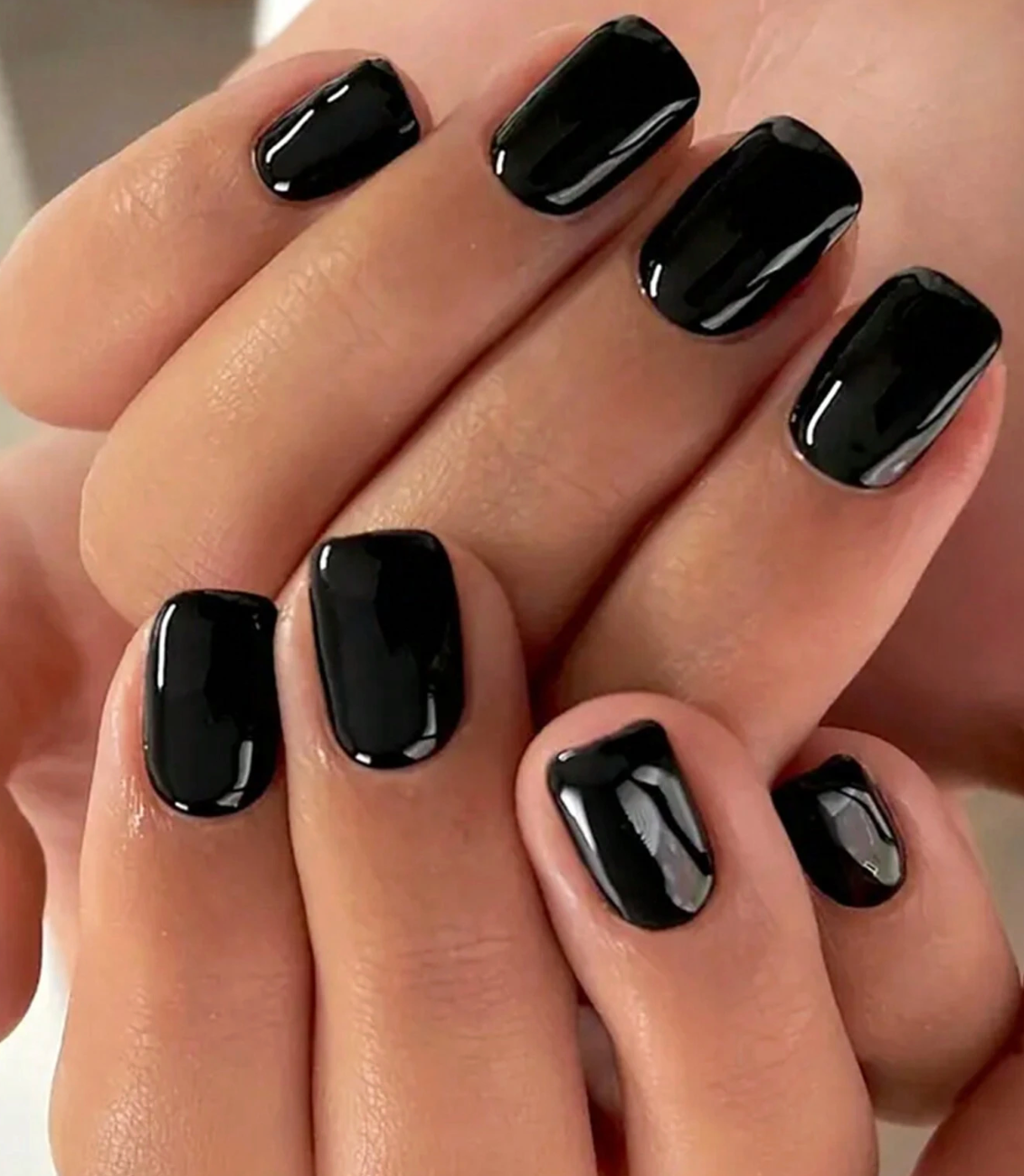 Classic Cherry Red | Short Square Press-On Nails (24 Pcs Gift Set)