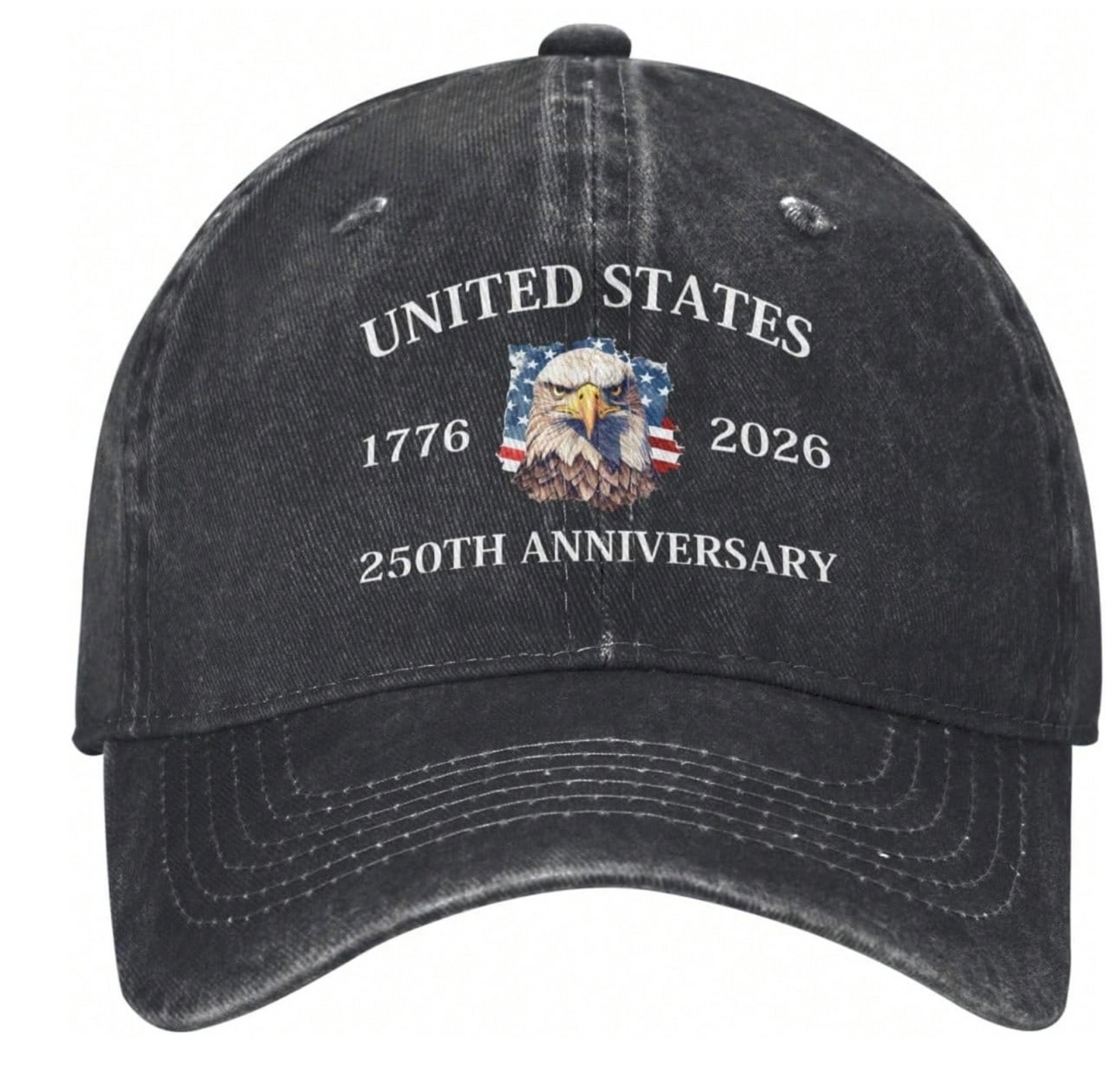 United States 250th Anniversary "1776-2026" - Distressed Classic Cap