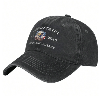 United States 250th Anniversary "1776-2026" - Distressed Classic Cap