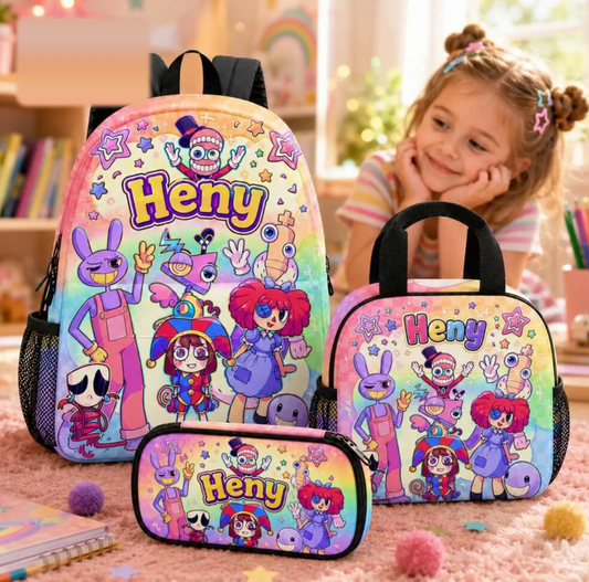 Custom Candy Carnival School Set