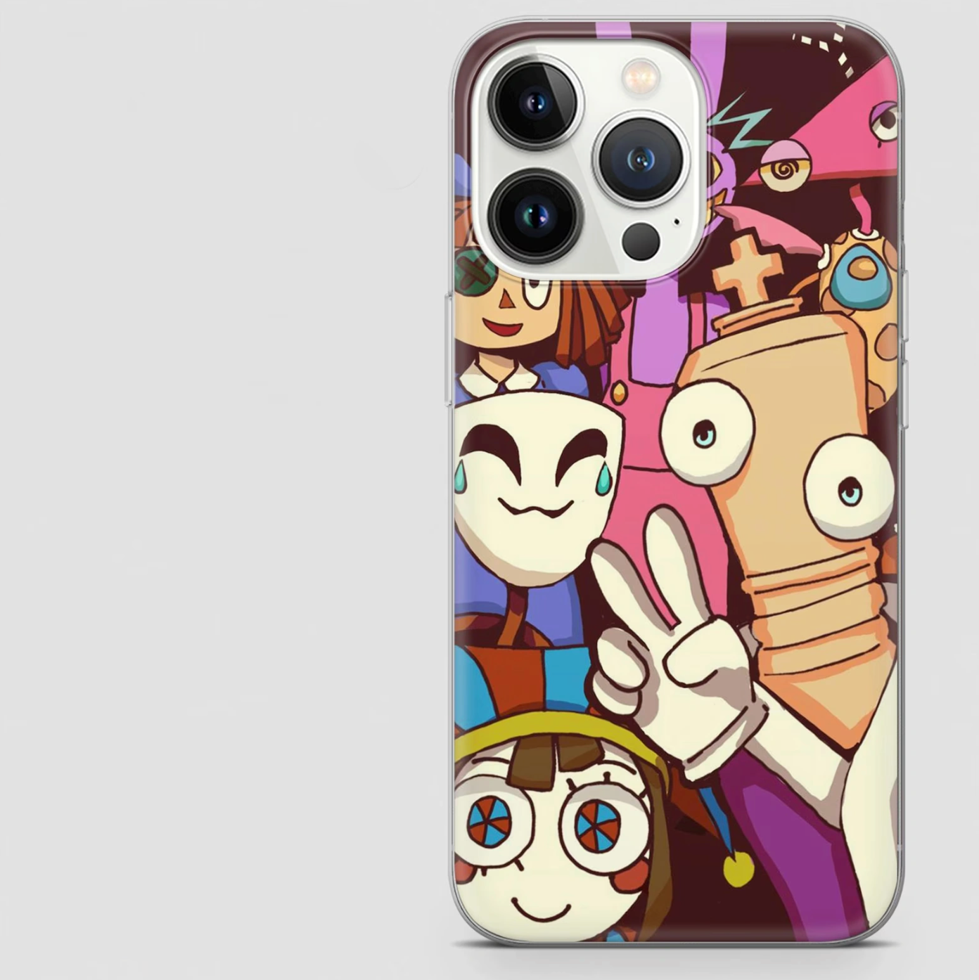 Friendly Circus Crew Snapshot Clear Phone Case