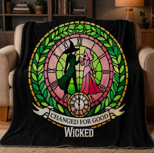 Timeless Magical Friendship Stained Glass Blanket